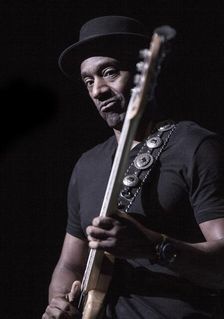 Marcus Miller, 2017. Artist: Alan John Ainsworth