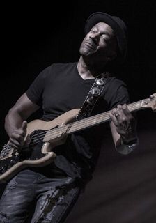 Marcus Miller, 2017. Artist: Alan John Ainsworth