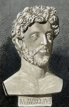Marcus Aurelius, 1882. Creator: Joan Serra y Pausas