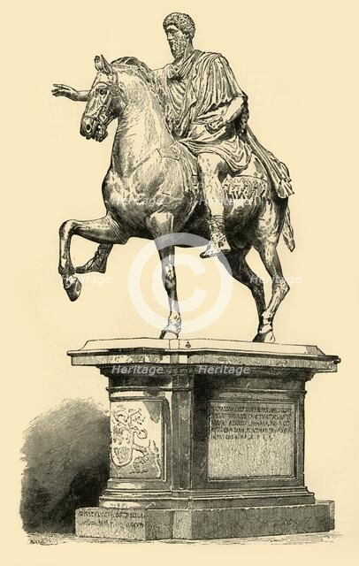 'Marcus Aurelius', 1890.   Creator: Unknown.