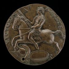Marcus Croto Riding [reverse], fourth quarter 15th century. Creator: Antonio Averlino