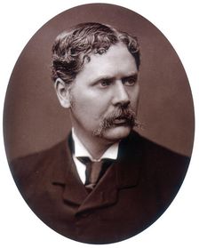 Marcus Stone, artist and Associate of the Royal Academy, 1882. Creator: Lock & Whitfield