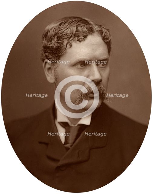 Marcus Stone, artist and Associate of the Royal Academy, 1882.Artist: Lock & Whitfield