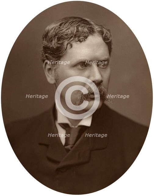 Marcus Stone, artist and Associate of the Royal Academy, 1882.Artist: Lock & Whitfield