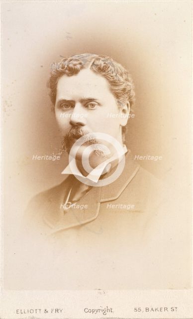 Marcus Stone, c1865. Creator: Elliott & Fry.