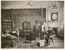 Marcus Stone, R.A., c1884. Creator: Joseph Parkin Mayall