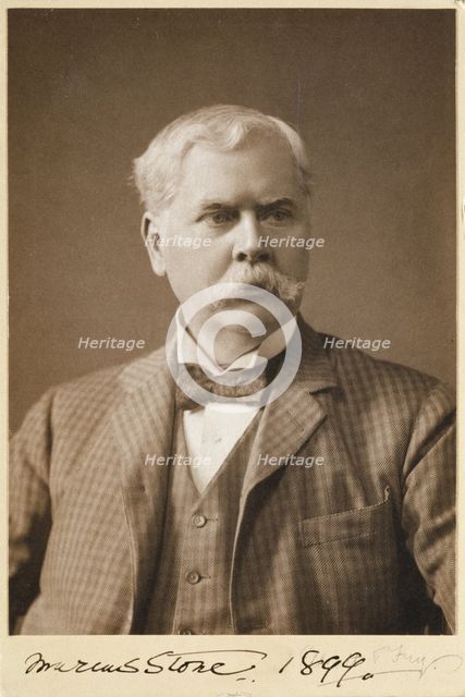 Marcus Stone RA, 1899. Creator: Elliott & Fry.