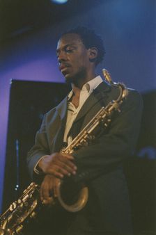 Marcus Strickland, North Sea Jazz Festival, Netherlands, 2006. Creator: Brian Foskett