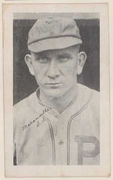 Maranville, S.S., from Baseball strip cards (W575-2), ca. 1921-22. Creator: Unknown