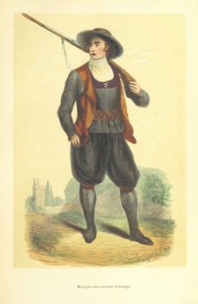 Maragato from the area of the Astorga, 1848. Creator: Clerman