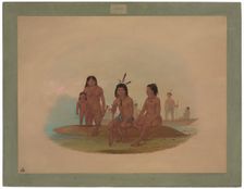 Marahua Indians, 1854/1869. Creator: George Catlin