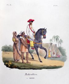 Marathas 1828. Artist: Marlet et Cie
