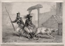 Marauders, Hold Fast. Creator: Horace Vernet (French, 1789-1863)