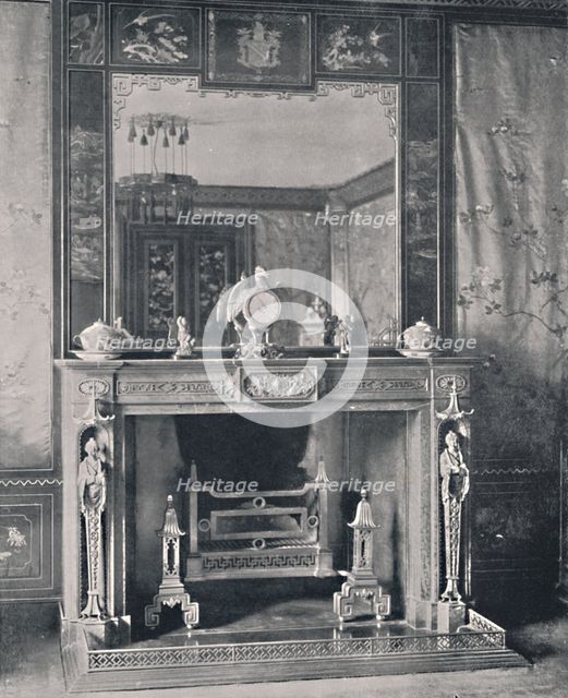 'Marble Mantelpiece', 1939. Artist: Unknown.