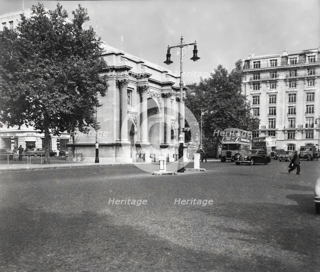 Marble Arch, London, c1955. Creator: Arthur Charles Kirby Ware.