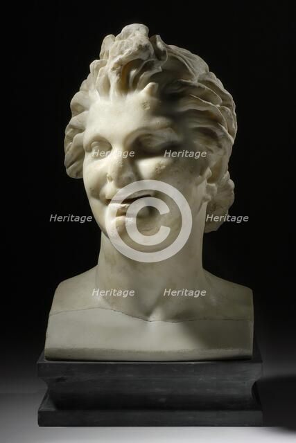 Marble Bust, Hellenistic period. Creator: Unknown.