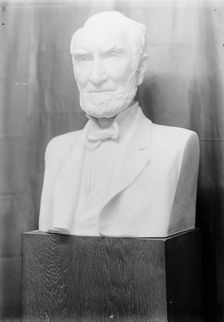 Marble Bust Of Joseph Gurney Cannon, Rep. from Illinois, 1913. Creator: Harris & Ewing