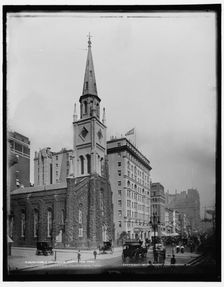 Marble Collegiate Church, New York, c1901. Creator: Unknown