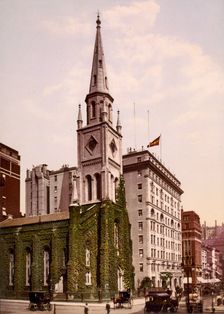 Marble Collegiate Church and Holland House, New York, c1901. Creator: Unknown