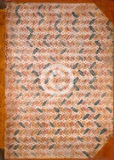 Marble endpaper, 1950s. Creator: English School (20th Century).
