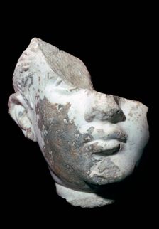 Marble head of a youth