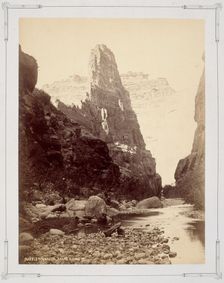 Marble Pinnacle, Kanab Canon, 1870s. Creator: John Karl Hillers