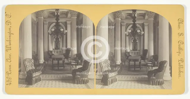 Marble Room, late 19th century. Creator: Charles. S. Cudlip.