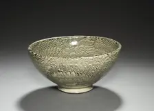 Marbled Bowl, 1100s. Creator: Unknown
