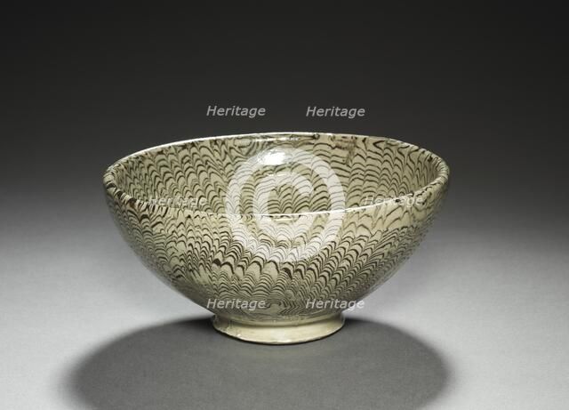 Marbled Bowl, 1100s. Creator: Unknown.