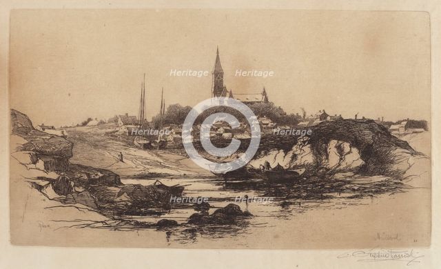 Marblehead, 1881. Creator: Stephen Parrish.