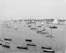 Marblehead Harbor, Mass., between 1900 and 1906. Creator: Unknown