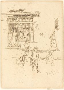 Marbles, c. 1887. Creator: James Abbott McNeill Whistler