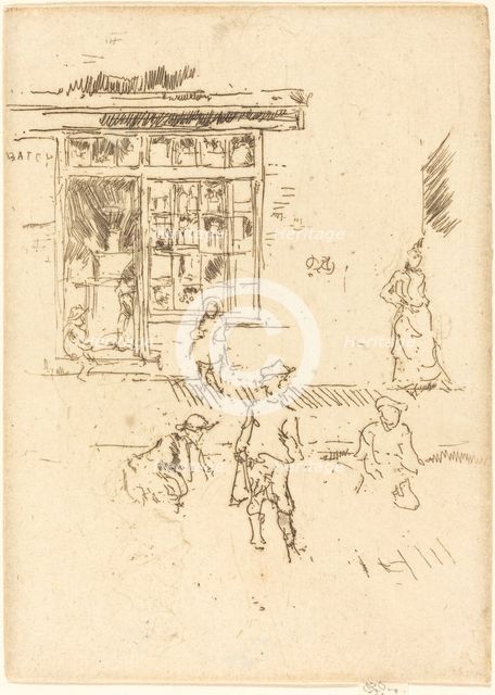 Marbles, c. 1887. Creator: James Abbott McNeill Whistler.