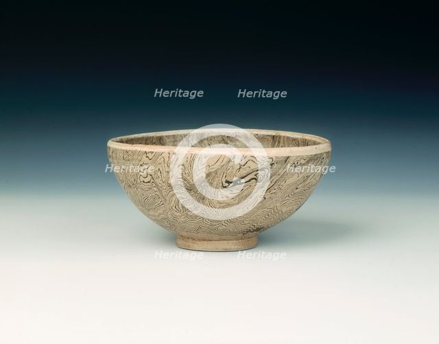Marbleware bowl, Northern Song, China, 960-1127. Creator: Unknown.