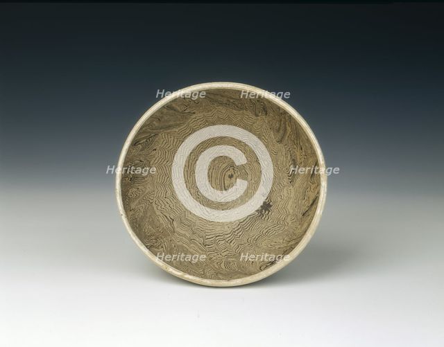 Marbleware bowl, Northern Song, China, 960-1127. Creator: Unknown.