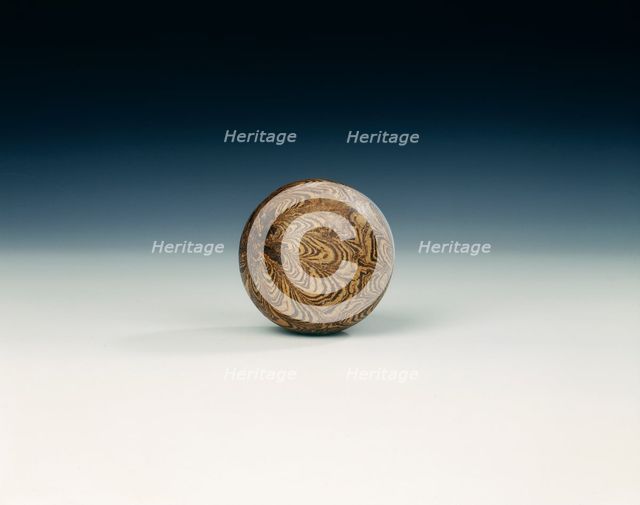 Marbleware Polo ball, Northern Song dynasty, China, 960-1127. Creator: Unknown.