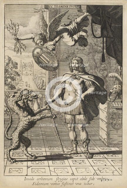 Marc Vulson de la Colombière, 1644. Creator: Bernard, Samuel (1615-1687).