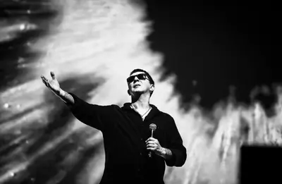 Gallery image of Marc Almond, Soft Cell live at Heritage Live, Audley End House, Aug 2023. Creator: Annapaola Marchesani.
