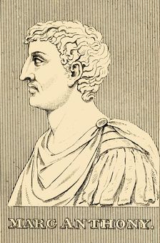 Marc Anthony (83-30 BC), 1830. Creator: Unknown
