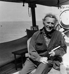 Marc Chagall (1887-1985), Russian-born French painter. Creator: Unknown