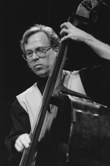 Marc Johnson, North Sea Jazz Festival, Netherlands, 1995. Creator: Brian Foskett
