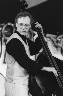 Marc Johnson, North Sea Jazz Festival, Netherlands, 1995. Creator: Brian Foskett