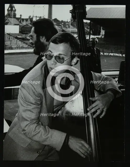 Marc Johnson and Bill Evans at the Newport Jazz Festival, Ayresome Park, Middlesbrough, 1978 Creator: Denis Williams.