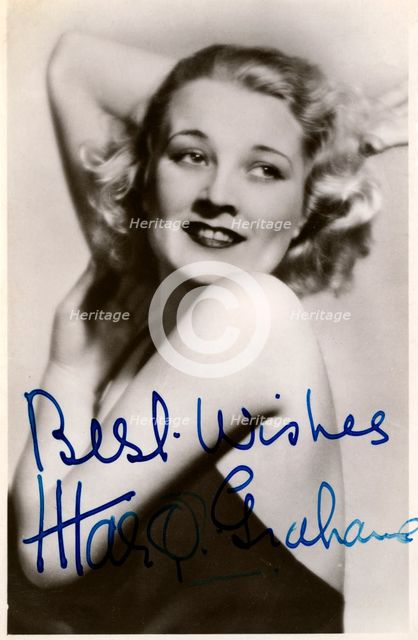 Margot Grahame (1911-1982), English actress, 20th century. Artist: Unknown