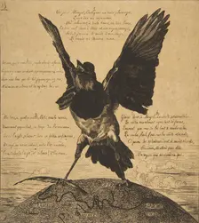 Margot la Critique, 1854. Creator: Felix Bracquemond