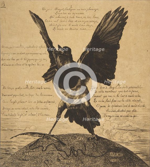 Margot la Critique, 1854. Creator: Felix Bracquemond.