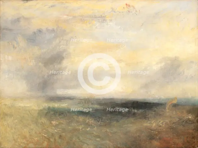 Margate, from the Sea, ca 1835. Artist: Turner, Joseph Mallord William (1775-1851)