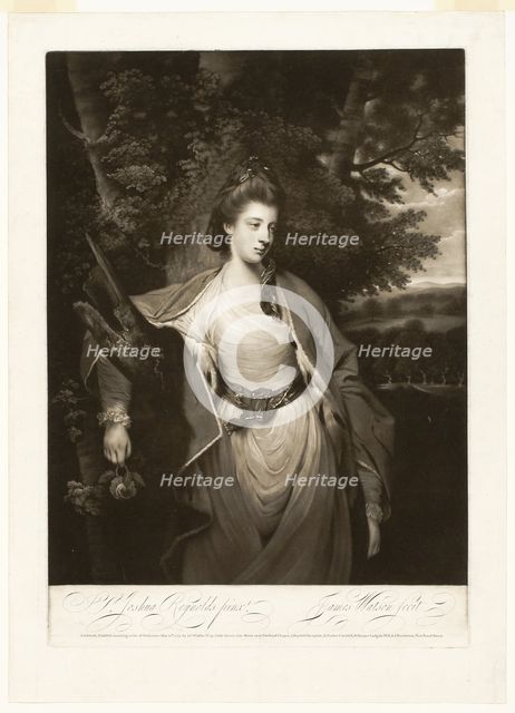 Margaret, Countess of Carlisle, May 10, 1773. Creator: James Watson.