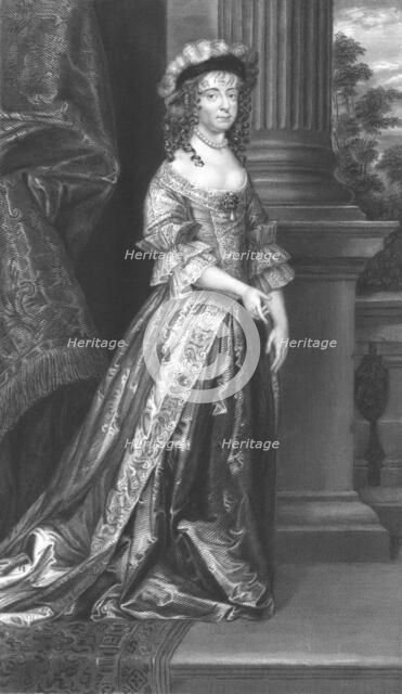 'Margaret Cavendish (née Lucas), Duchess of Newcastle upon Tyne', (c1846). Artist: William Greatbach.