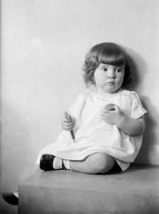 Margaret Ann Barnard - Portrait, 1934. Creator: Harris & Ewing